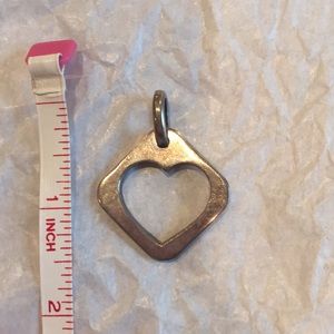 Sterling heart pendant
